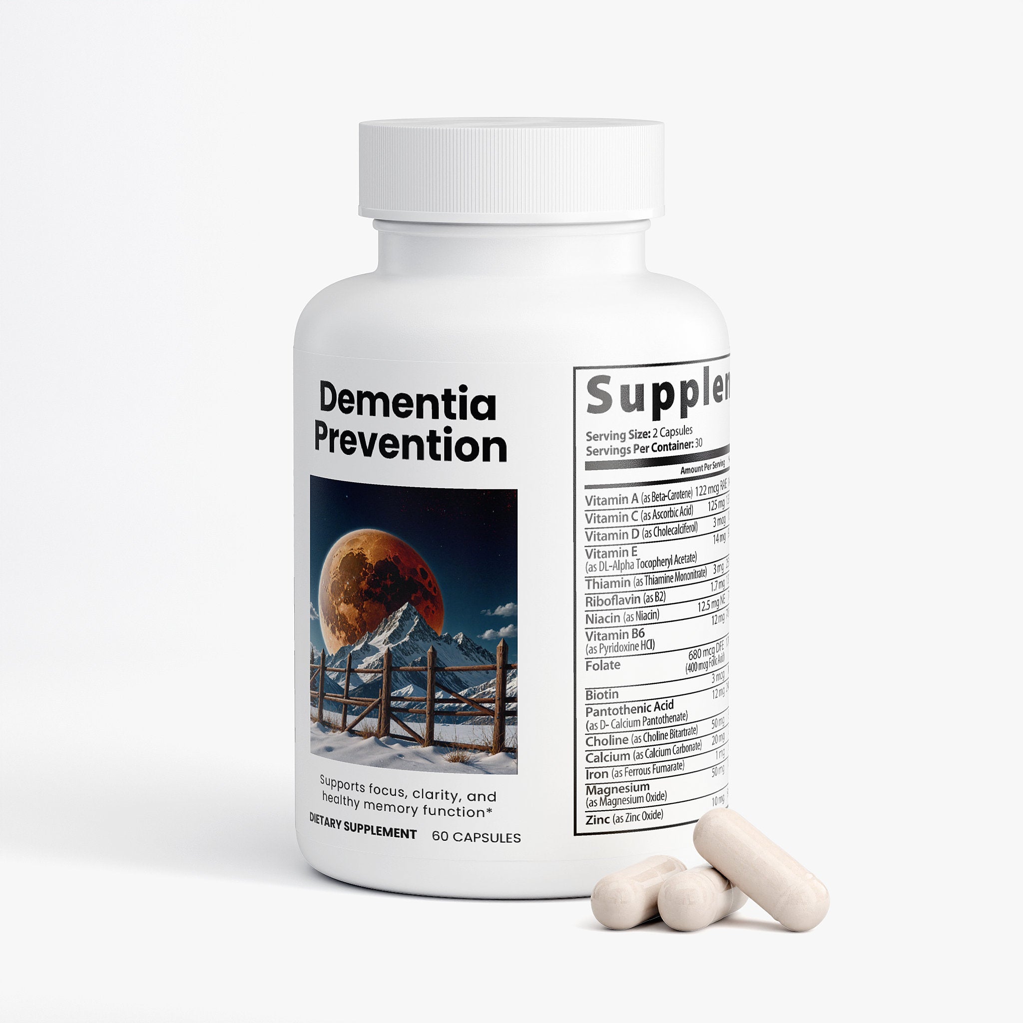 Organic Dementia Prevention Formula