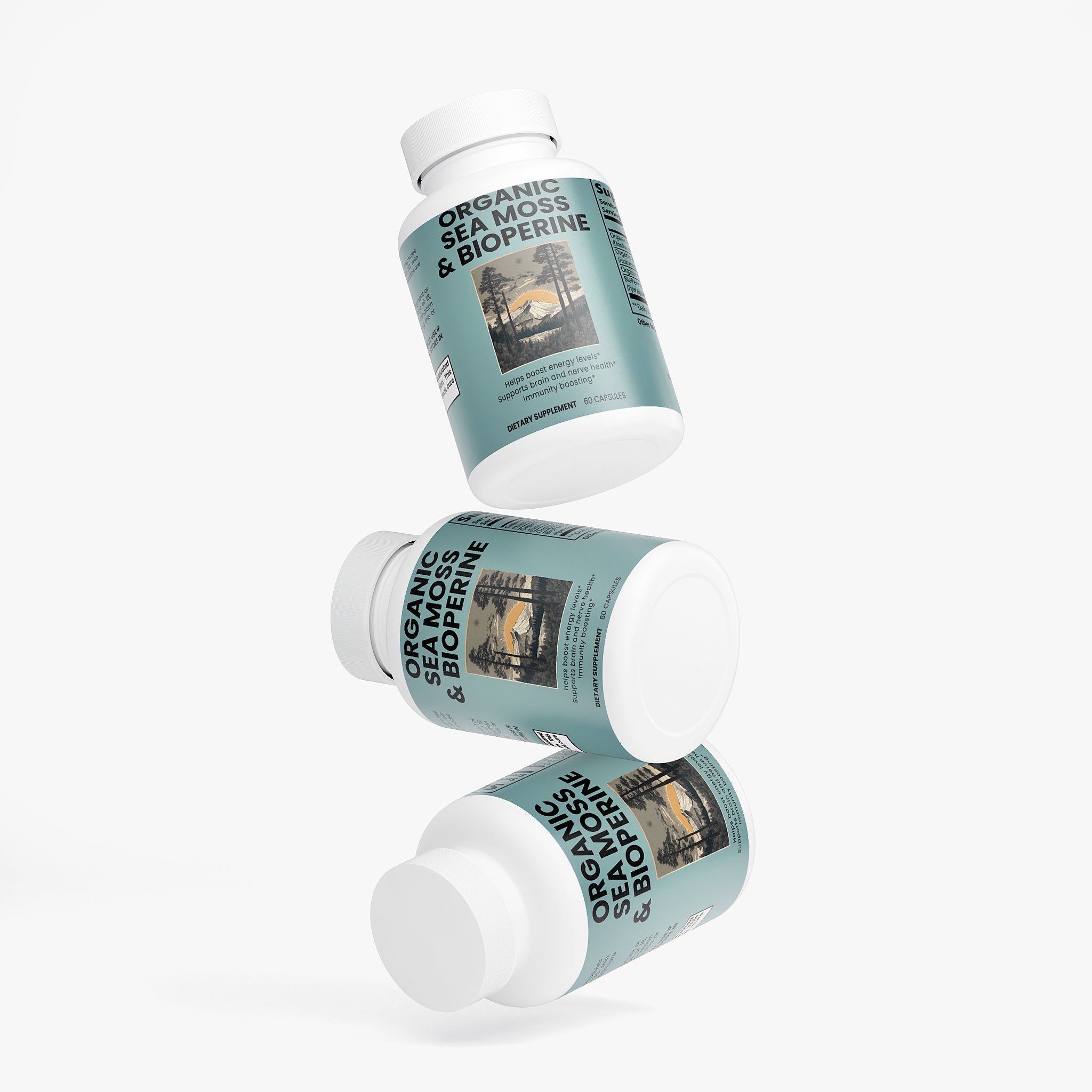 Organic Sea Moss with Bioperine
