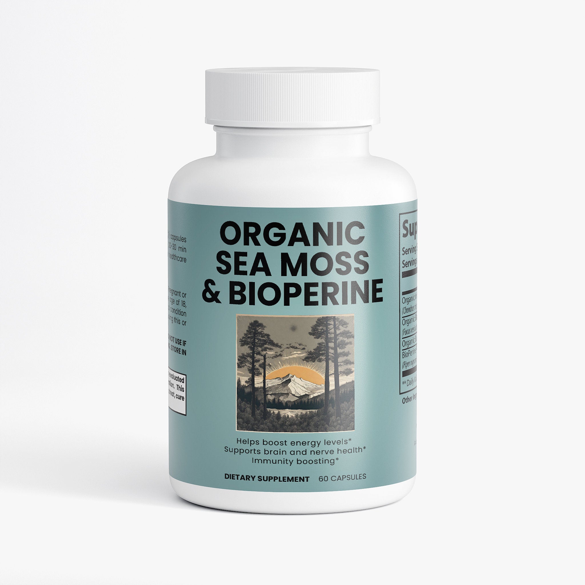 Organic Sea Moss with Bioperine